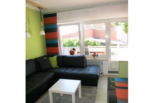 Borkum Ferienwohnung Alter Damenpfad - Wohnung 8 - Alter Damenpfad Whg8 - Wohnbereich