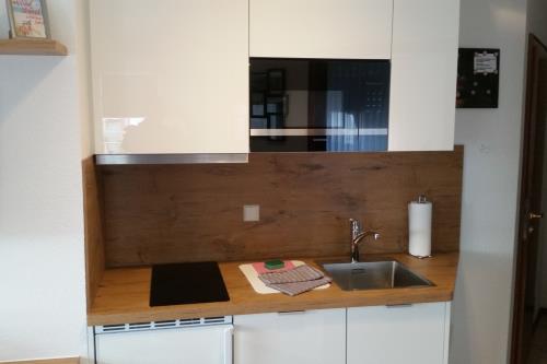 Borkum Ferienwohnung Apartment Möwenblick - Möwenblick - ID 13700 - Küchenzeile