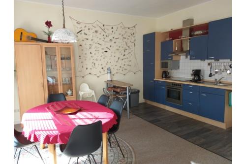 Borkum Ferienwohnung Blick up das D