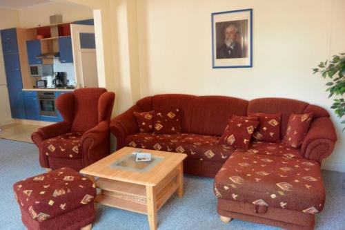 Borkum Ferienwohnung Blick up das D - Ausstattung 1