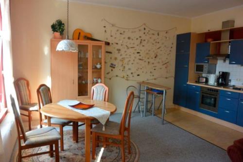 Borkum Ferienwohnung Blick up das D - Ausstattung 3