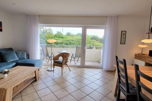 Borkum Ferienwohnung Haus Bülthörn - Nordstern am Südstrand - Fewo Südstrand - Wohnzimmer