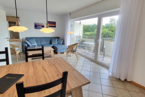 Borkum Ferienwohnung Haus Bülthörn - Nordstern am Südstrand - Fewo Südstrand - Wohnzimmer