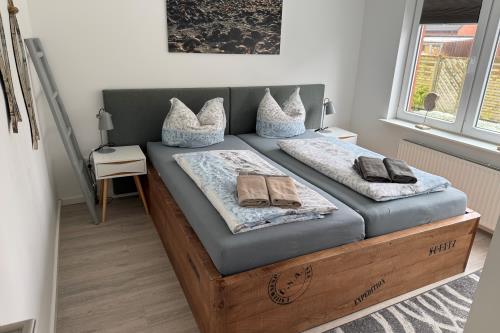 Borkum Bungalow Ferienhaus Seefalke - Schlafzimmer 2