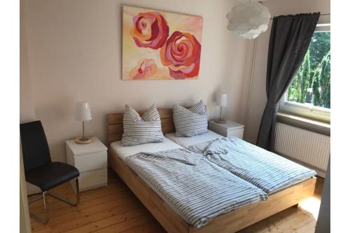 Borkum Ferienhaus Cassiopeia - Schlafzimmer