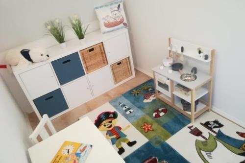 Borkum Ferienwohnung Dünenkieker - Kinderspielecke