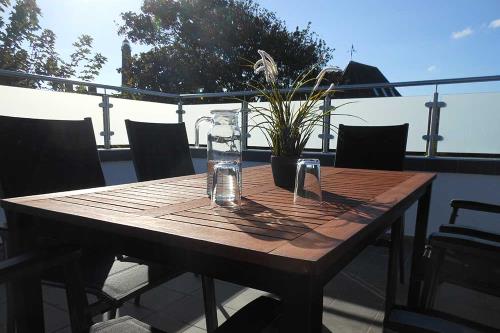 Borkum Ferienwohnung FeWo Borkum 16 - Terrasse