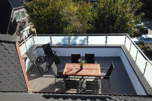 Borkum Ferienwohnung FeWo Borkum 16 - Terrasse