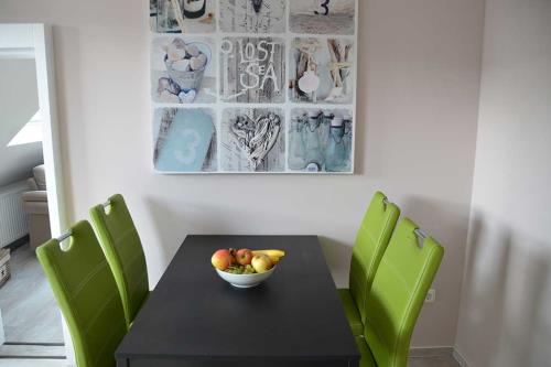 Borkum Ferienwohnung FeWo Borkum 16 - Küchentisch