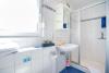 Borkum Ferienhaus Daheim - Wuldegapstraße 11 Dusche WC EG