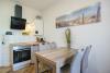 Borkum Ferienhaus Daheim - Wuldegapstraße 11 Kueche EG1