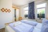 Borkum Ferienhaus Daheim - Wuldegapstraße 11 Schlafzimmer EG3