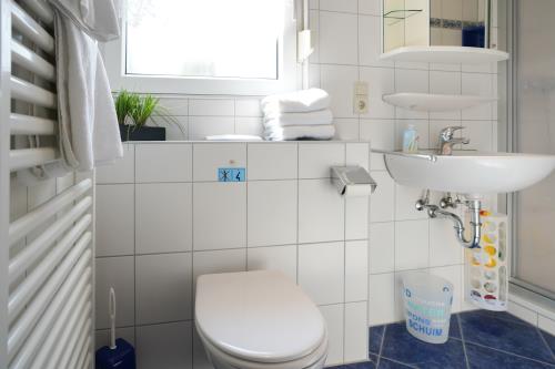 Borkum Ferienhaus Daheim - WC unten
