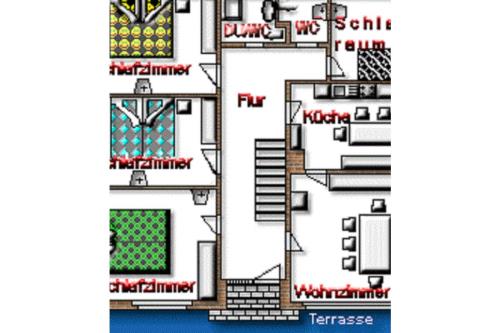Borkum Ferienhaus Dünenblick I Nr. 73 - Grundriss