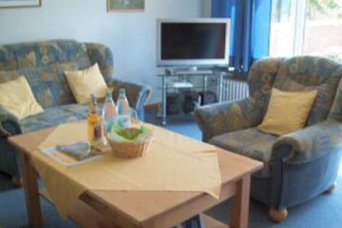 Borkum Ferienhaus Dünenblick I Nr. 73 - wohnzimmer