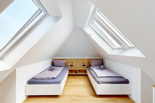 Borkum Ferienhaus Farah - 18 Schlafzimmer 4 DG