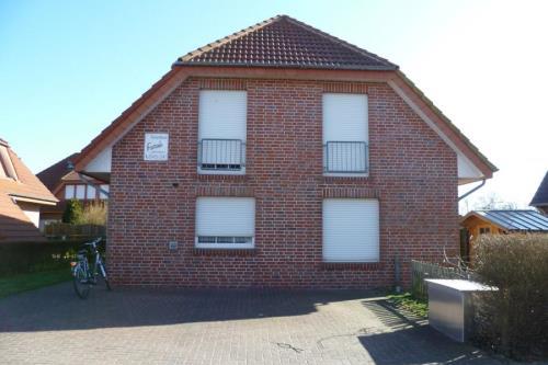 Borkum Ferienhaus Farah - 22 Haus seitlich