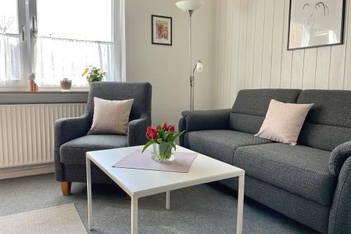 Borkum Ferienwohnung Ferienhaus Heyen - Windröschen - Ausstattung 1