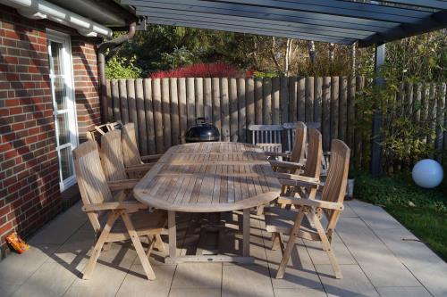 Borkum Ferienhaus Inselhaus Borkum - Terrasse