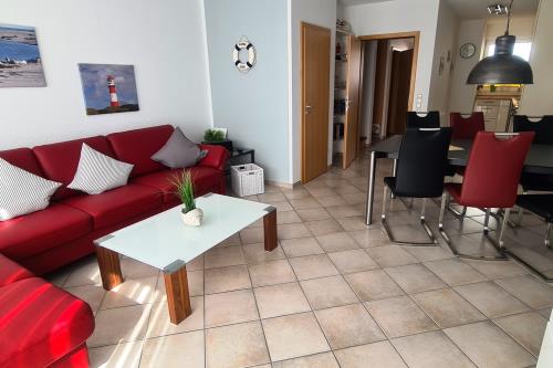 Borkum Ferienhaus Haus &quot;Rüther&quot; FH**** - Haus Rüther - Wohnzimmer
