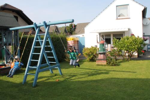 Borkum Ferienhaus Stamm - Garten