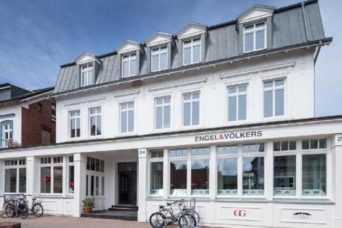 Borkum Ferienwohnung 1 in der Villa Constanze - Hausansicht