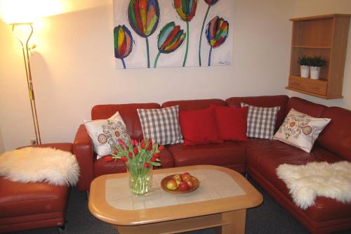 Borkum Ferienwohnung 3 im Nordseehus - Gemütliche Sitzgruppe