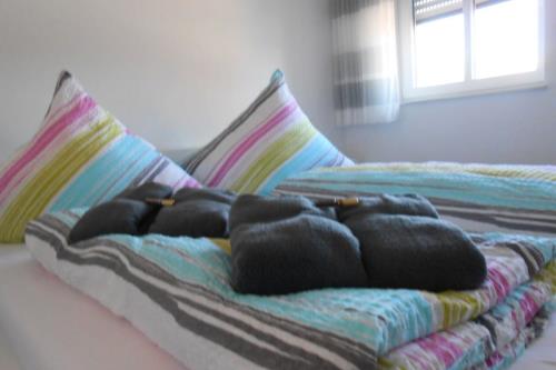 Borkum Ferienwohnung Am kleinen Leuchtturm - ein gemütliches schlafzimmer