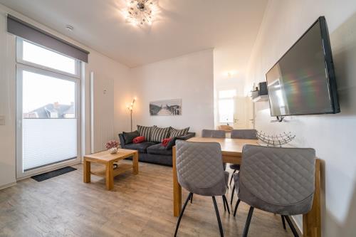Borkum Ferienwohnung Amelie - Wohn- Essbereich