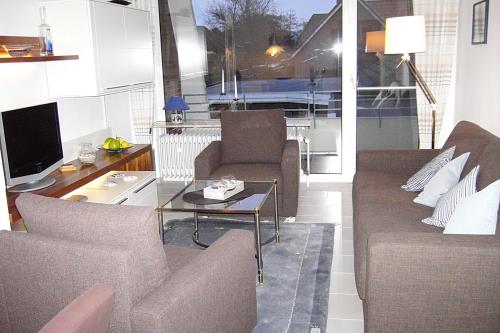 Borkum Ferienwohnung an der Greunen-Stee - wohnzimmer