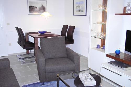 Borkum Ferienwohnung an der Greunen-Stee - Wohnzimmer