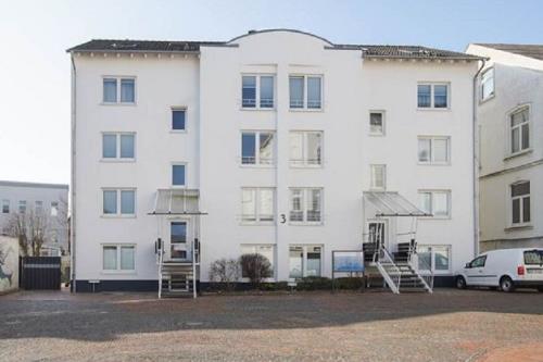 Borkum Haus Regina - Ferienwohnung Birkenstock - Aussenaufnahme 2