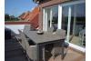 Borkum Ferienwohnung Borkum Lounge - Grosser Balkon mit Gartenmöbeln