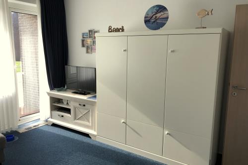 Borkum Ferienwohnung Moby Dick - Borkumseele - Schrankbett