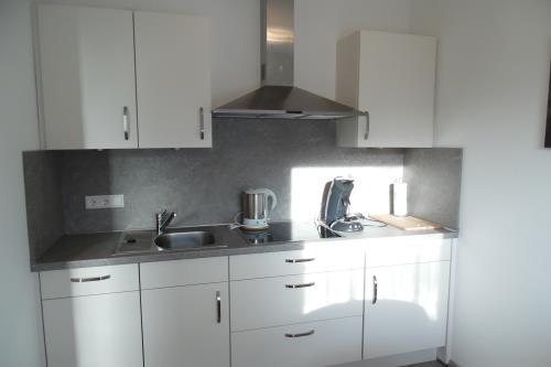 Borkum Ferienwohnung Deichterrasse - Küche