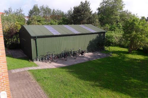 Borkum Ferienwohnung Drüen - Fahrradgarage,mit Ständer