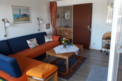 Borkum Ferienwohnung Drüen - Wohnbereich