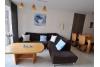 Borkum Ferienwohnung Düne 47 (Nessen) - Ansicht Wohn-/Essbereich