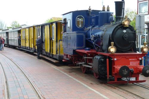 Borkum Ferienwohnung Dünenparadies - Die Inselbahn