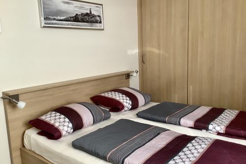 Borkum Haus Norderoog - Ferienwohnung Faupel - Schlafraum