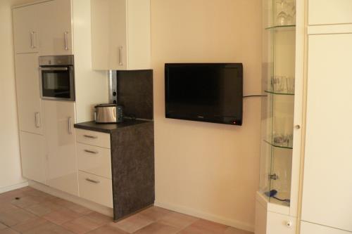 Borkum Haus Seeblick - Ferienwohnung Faupel - LCD-Fernseher