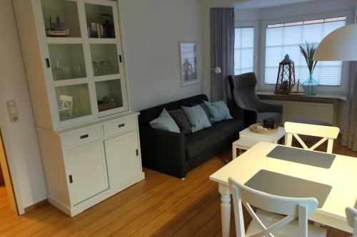 Borkum Ferienwohnung Gartmann - Wohnbereich