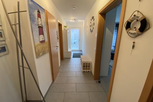 Borkum Ferienwohnung Haus Tjalk - EG - Wohnung 1 - Flur