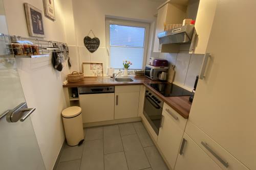 Borkum Ferienwohnung Haus Tjalk - EG - Wohnung 1 - Küche
