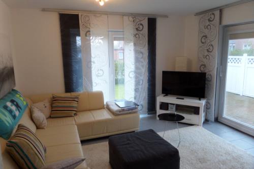 Borkum Ferienwohnung Haus Tjalk - EG - Wohnung 1 - Tjalk-EG-Whg1 - ID 14002 - Wohnbereich