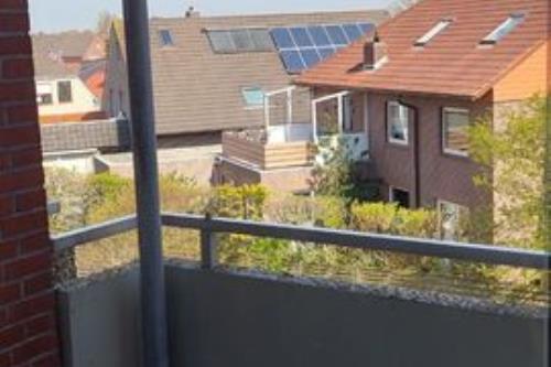 Borkum Ferienwohnung Fasanennest - Aussicht vom Balkon