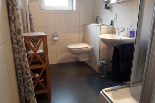 Borkum Ferienwohnung Fasanennest - Modernes Duschbad