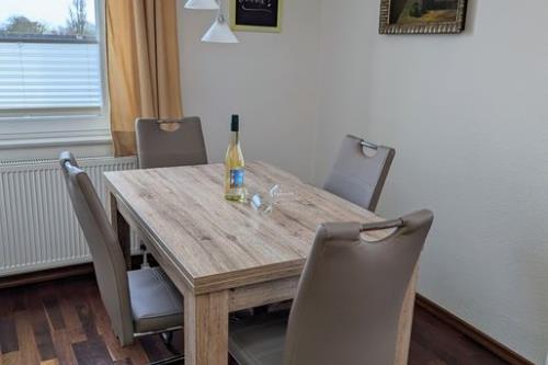 Borkum Ferienwohnung Inselperle - Essbereich