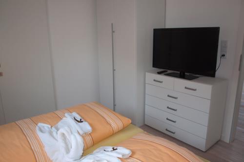 Borkum Ferienwohnung Inseltraum - Schlafzimmer 1