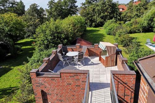 Borkum Ferienwohnung Kleiner Heuler - Balkon